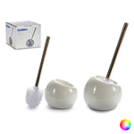 Toilet Brush Ceramic Silver Stainless steel 15 x 33,5 x 15 cm