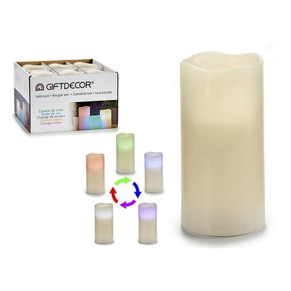 LED Candle Multicolour 15 cm