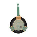 Non-stick frying pan Black Green Ø 22 cm Aluminium