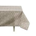 Tablecloth Abstract Grey Thin canvas White (140 x 180 cm)