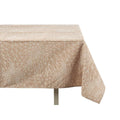 Nappe Abstrait Beige Jacquard Blanc (140 x 180 cm)