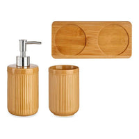 Bath Set Ceramic Bamboo Camel (3 pcs)