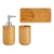 Bath Set Ceramic Bamboo Camel (3 pcs)