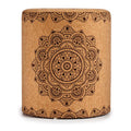 Pouffe Mandala Brown MDF Cork (34 x 39 x 34 cm)