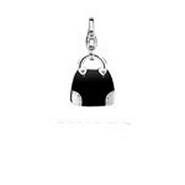 Charms für Damen Ti Sento 8139EB Schwarz (1,5 cm)