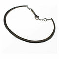 Bracelet Folli Follie 3B15S135KK Black Sterling silver (5,5 cm)