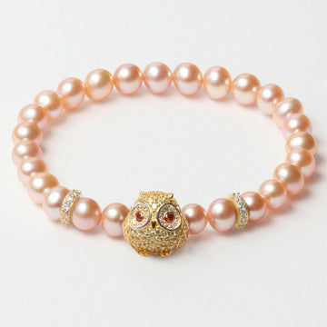 Damenarmreif Lancaster JLA-BR-OWL-6-PU Rosa Gold 16 mm