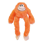 Soft toy for dogs Gloria Kikazaru 11 x 44 x 45 cm Monkey Orange