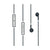 Bluetooth Headset with Microphone Energy Sistem 428175 V4.1 100 mAh Grey