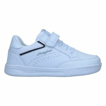 Sports Shoes for Kids J-Hayber Colosa White