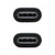 USB-C 3.1 Cable NANOCABLE 10.01.4101 Black (1 m)