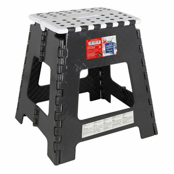 Folding Stool Confortime Plastic 38 cm (6 Units)