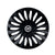 Hubcap OMP Stinger Speed Black 14" (4 uds)