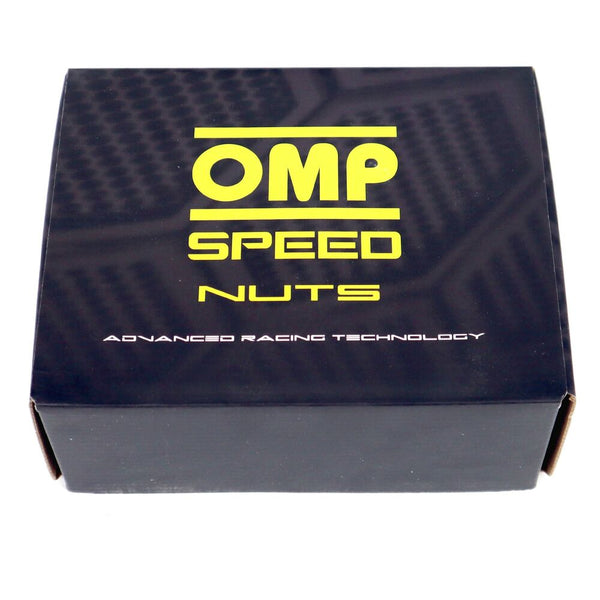 Set Nuts OMP 7075 M12 x 1,25 40 mm 20 uds Black