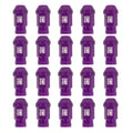 Set Nuts OMP 7075 M12 x 1,25 40 mm 20 uds Violet