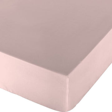 Fitted bottom sheet Naturals Pink