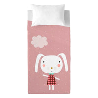 Top sheet Haciendo el Indio Rabbit and Cloud