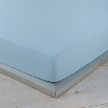 Fitted bottom sheet Naturals Blue