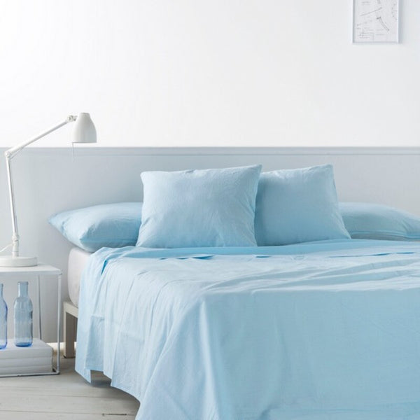 Top sheet Naturals Ocean Blue (Bed 90)