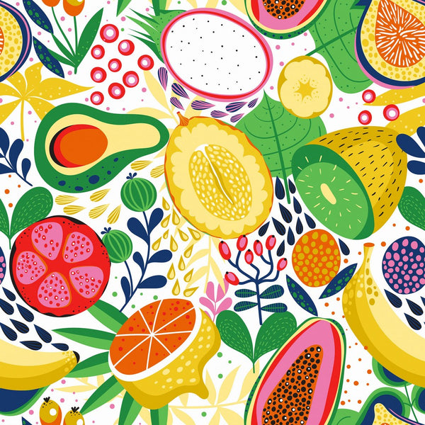 Bedspread (quilt) Naturals Fruits