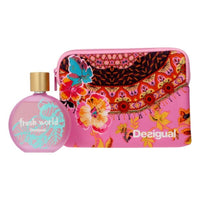 Eau de Cologne Fresh World Desigual EDT Toilet Bag (2 pcs)