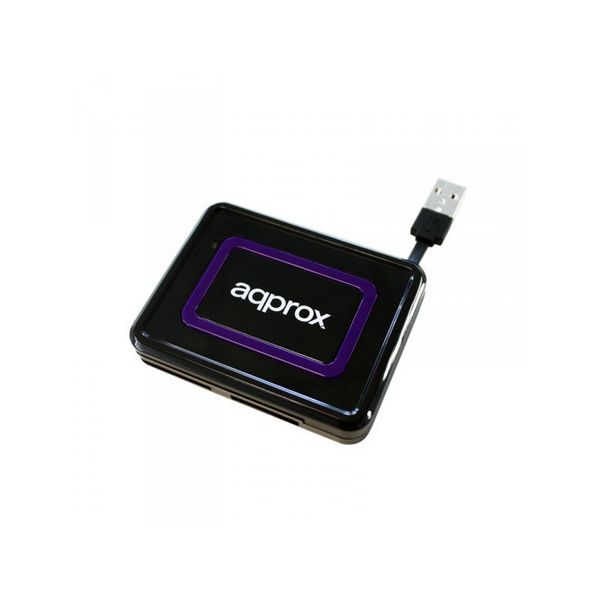 Electronic ID Reader approx! APPCRDNIB USB 2.0 Black