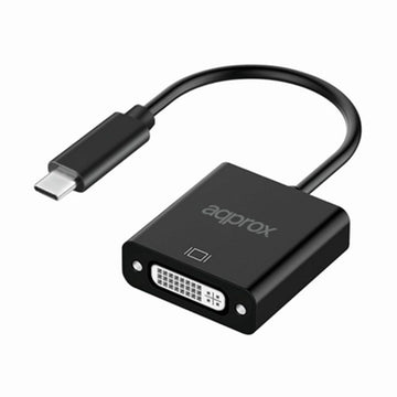 USB C to DVI Adapter approx! APPC51 Black