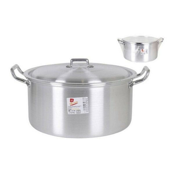 Casserole with lid   Aluminium