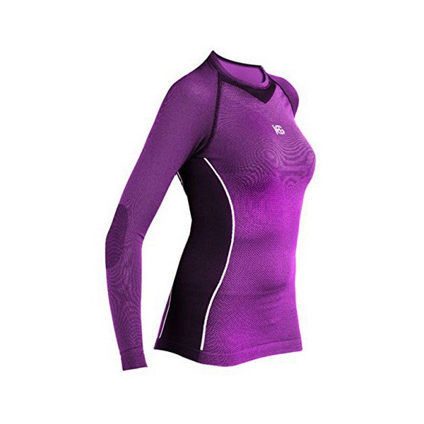 Women’s Thermal T-shirt Sport Hg Hg-8050 Black Fuchsia