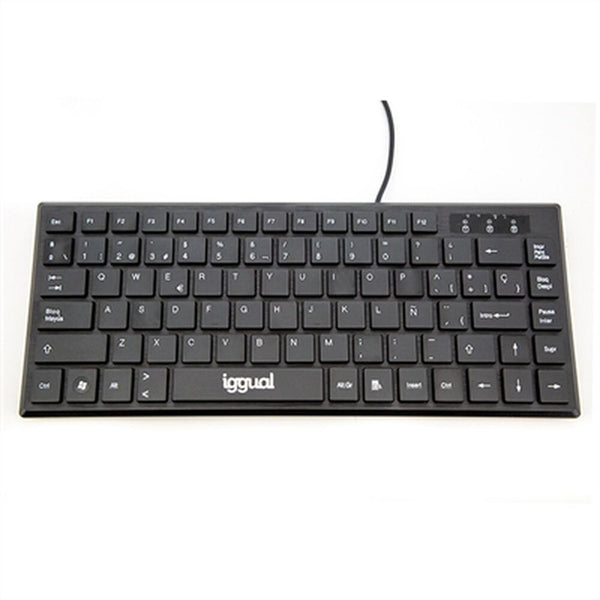 Keyboard iggual IGG317082 Black