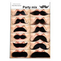 Moustache My Other Me One size 12 Pieces