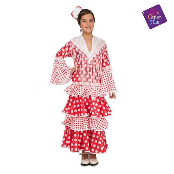 Costume My Other Me Rocio Flamenco Dancer Red