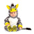 Costume for Babies My Other Me Zebra (4 Pieces)