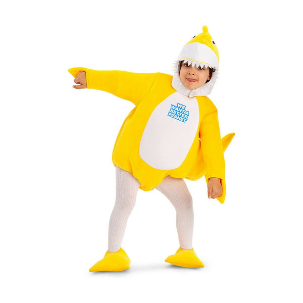 Costume for Children My Other Me Yellow Shark (3 Pieces)