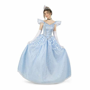 Costume for Adults My Other Me Blue Princess 3 Pieces