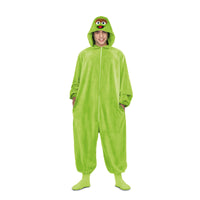 Costume for Adults My Other Me Oscar the Grouch Sesame Street Green