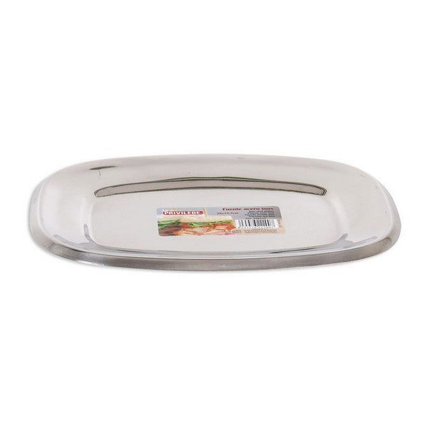 Serving Platter Privilege Stainless steel Rectangular (26,2 x 18,5 cm)