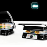 Contact grill Cecotec Rock'n grill 1500 Take&Clean 1500W Black Silver 1500 W