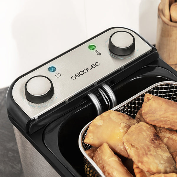 Deep-fat Fryer Cecotec CleanFry Infinity 4000 4 L 3270W Black Silver