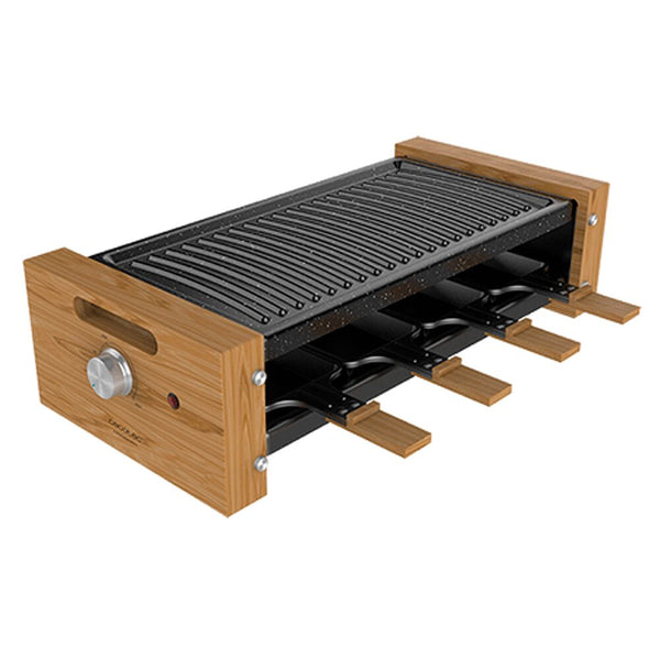 Grill Cecotec Cheese&Grill 8200 Wood Black 1200 W