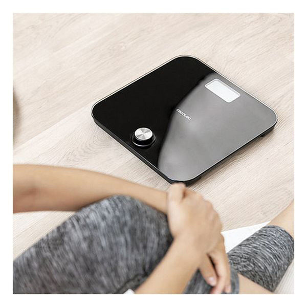 Digital Bathroom Scales Cecotec EcoPower 10000 Healthy Black LCD 180 kg Black 180 kg