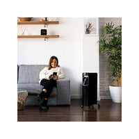 Oil-filled Radiator (7 chamber) Cecotec ReadyWarm 7000 Touch Connected Black 1500 W Wi-Fi