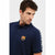 Men’s Short Sleeve Polo Shirt F.C. Barcelona Navy Blue