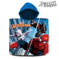 Poncho-Towel with Hood Spiderman (60 x 120 cm)