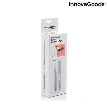 Tooth Whitening Pencil InnovaGoods (Pack of 2)