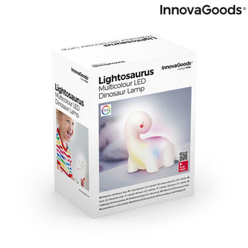 Dinosaur Multicolour LED Lamp Lightosaurus InnovaGoods IG815318 (Refurbished B)