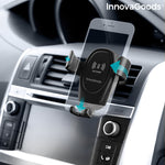 Mobile Phone Holder with Wireless Charger for Cars Wolder InnovaGoods