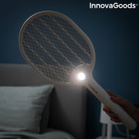 Rechargeable Insect Killer Racket with LED Rackill InnovaGoods (Refurbished C)