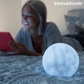 Rechargeable LED Moon Lamp Moondy InnovaGoods (Refurbished A+)