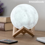 Rechargeable LED Moon Lamp Moondy InnovaGoods (Refurbished A+)